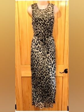 Gorgeous BCBG Animal Print Maxi Dress